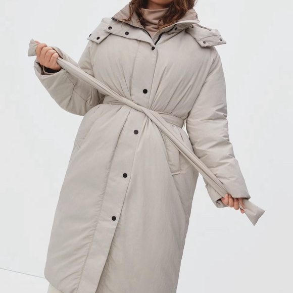 Everlane Duvet Puffer - Cream Puffer Jacket - Picture 15 of 16